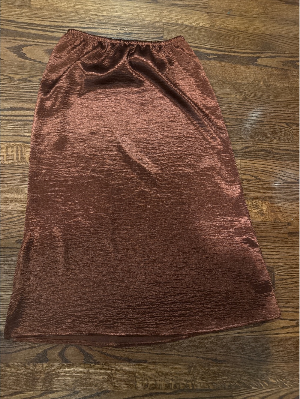 Ana Midi Skirt in Orange Size Small